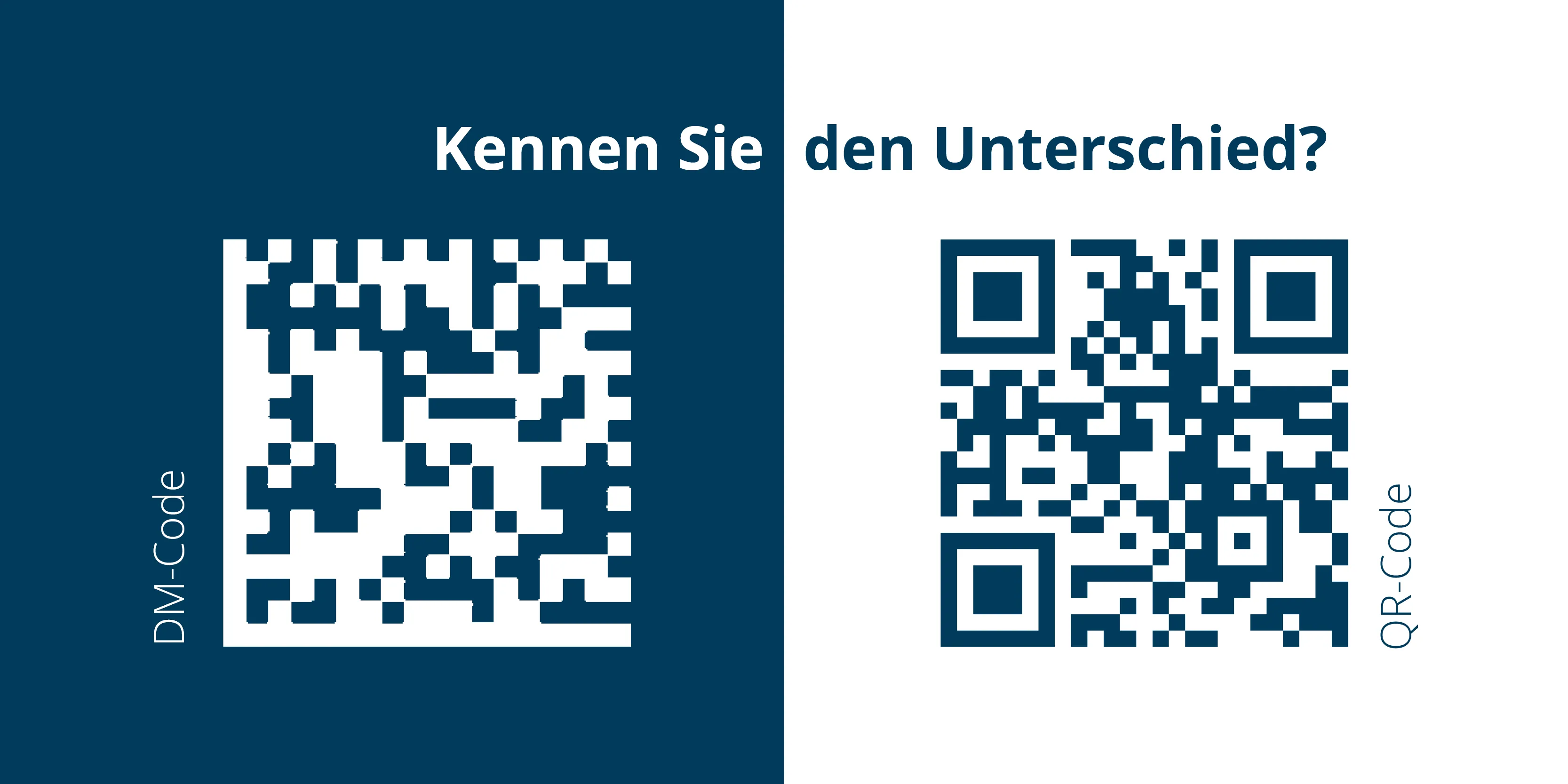 Ist Data Matrix ein QR-Code?