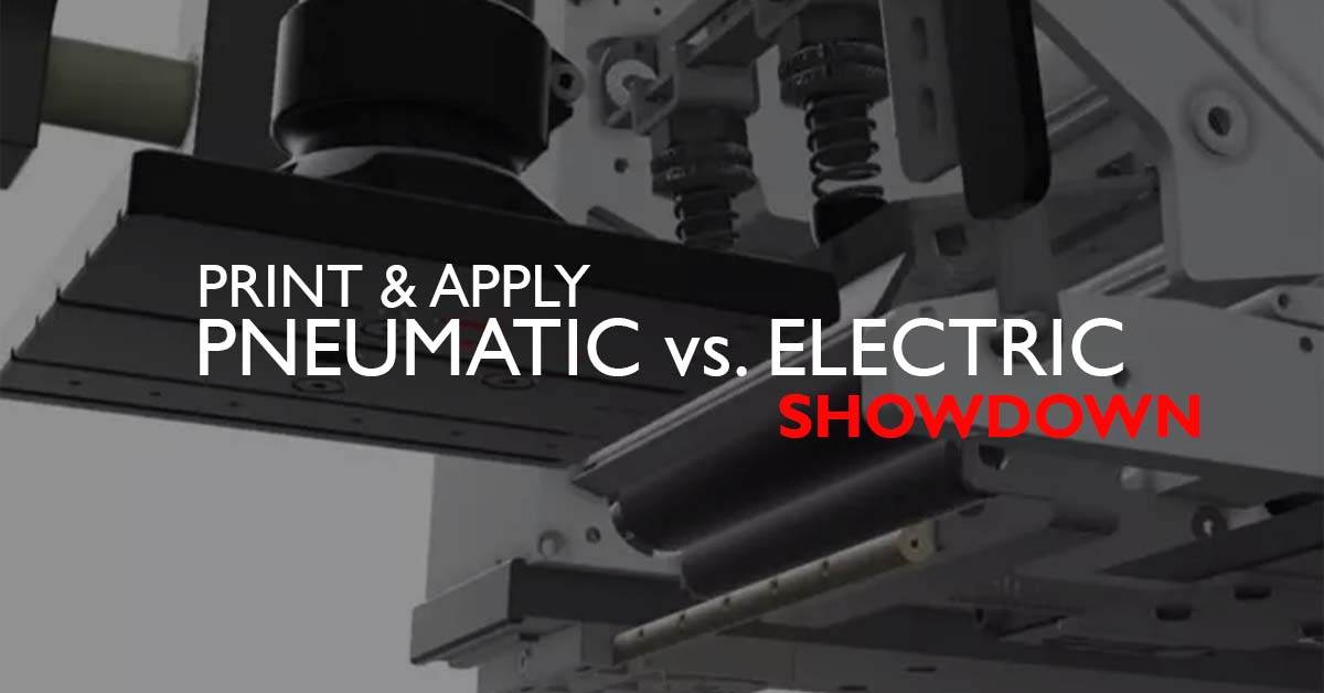 Pneumatic Vs. Electric Labeling Showdown | Domino North America