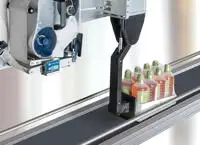 Domino's M230i-S and SP printer allows labelling onto your products from the front and rear of production lines