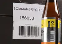 thermal print and apply labeling on beverage box