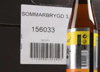 thermal print and apply labeling on beverage box