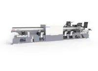 MPS EF SYMJET hybrid label press, powered by Domino 