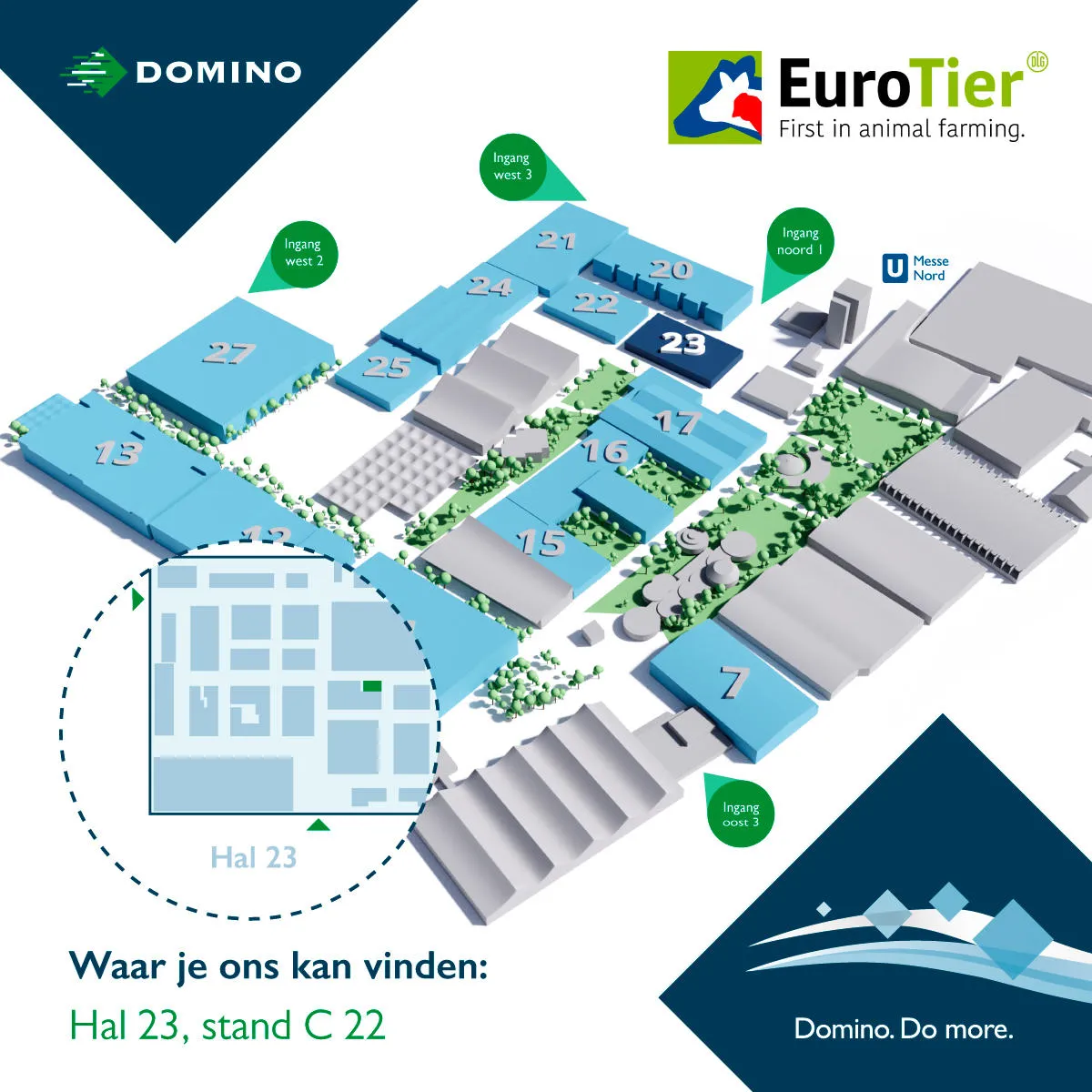 Waar je ons kan vinden EuroTier 2024 NL